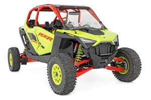 Polaris RZR Pro R Vented Full Windshield - Rough Country - Scratch Resistant - 2022